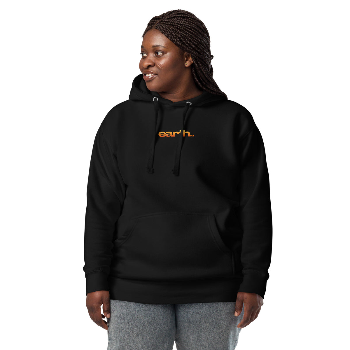 earth Hz CATALYST Autumn Edition hoodie, black, front