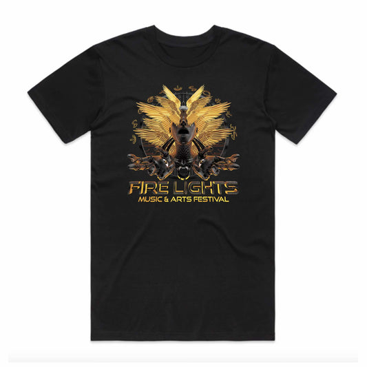 Fire Lights 2024 T-Shirt (Large Logo)