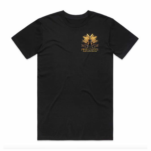 Fire Lights T-Shirt 2024 (Small Logo)