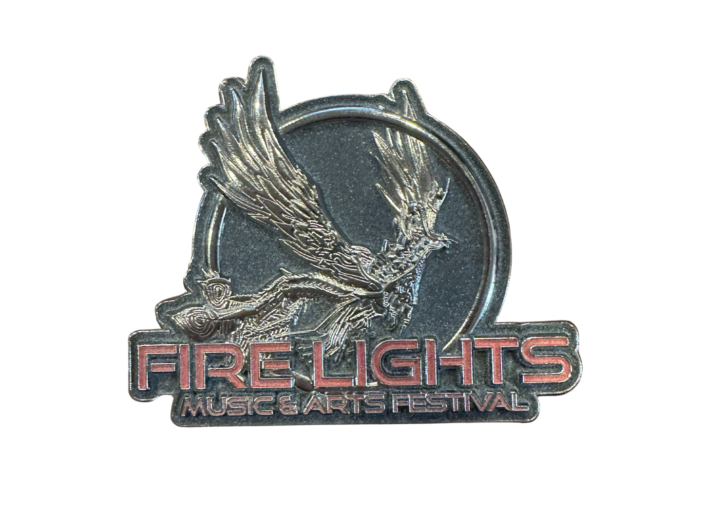 Fire Lights PIN 2025 (Designed by Glass Crane) GLOW IN THE DARK