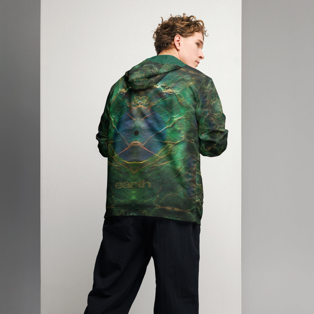 earth Hz EMERALD Windbreaker