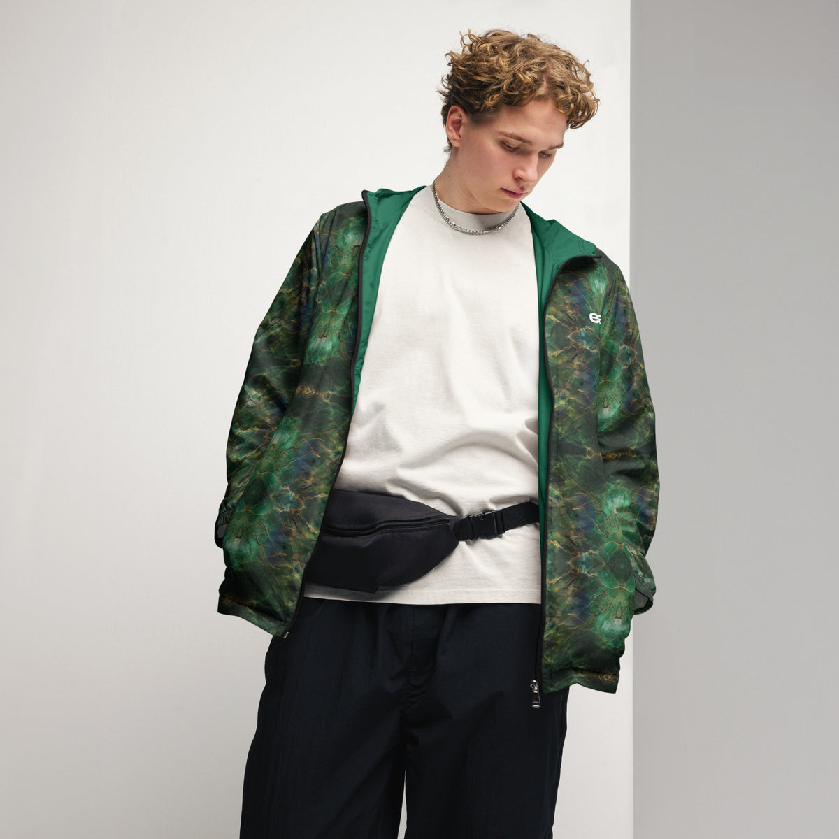 earth Hz EMERALD Windbreaker