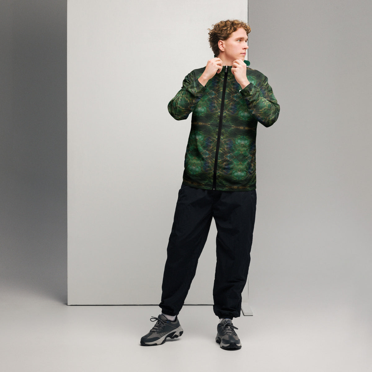 earth Hz EMERALD Windbreaker