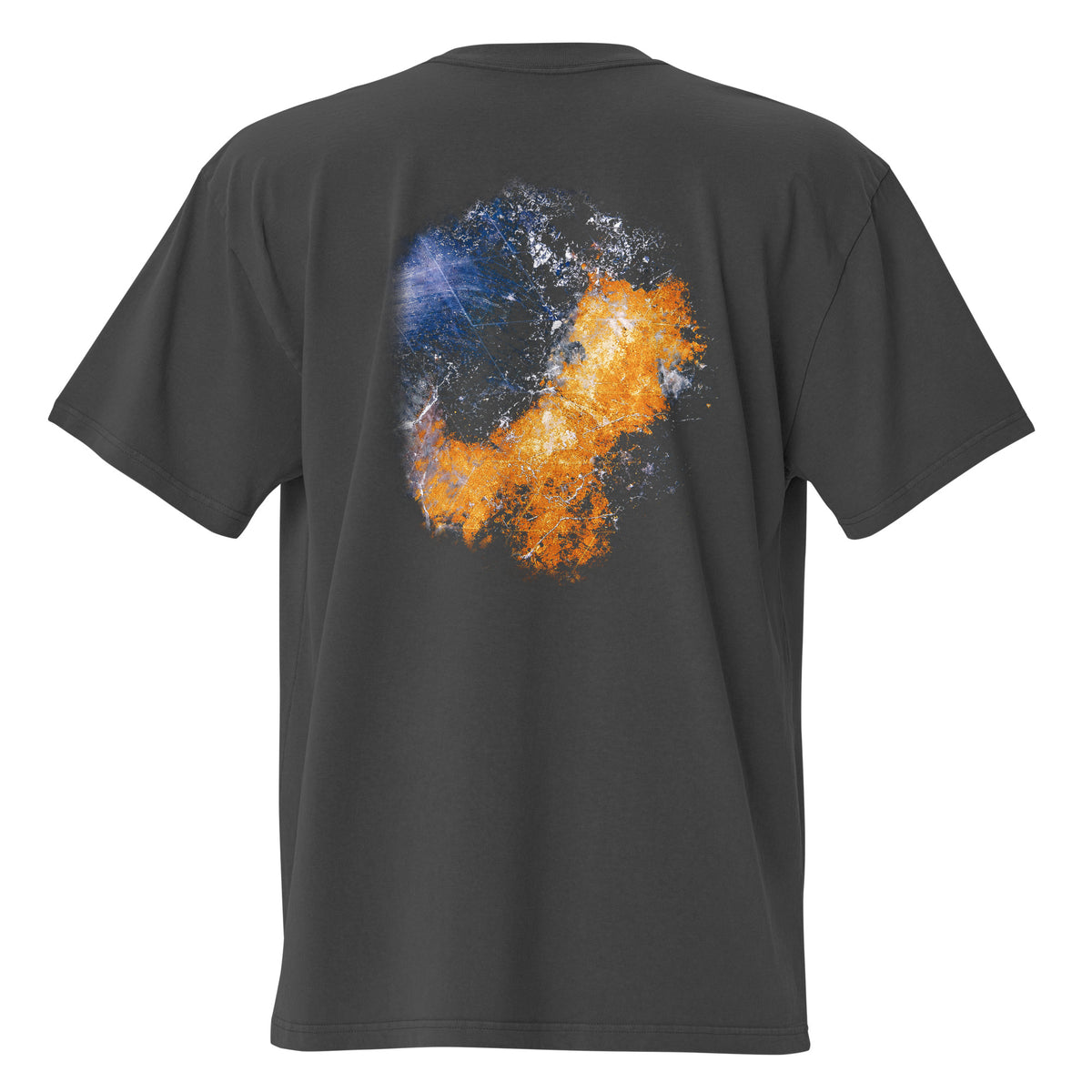 earth Hz CATALYST Autumn Edition tee, faded black, back