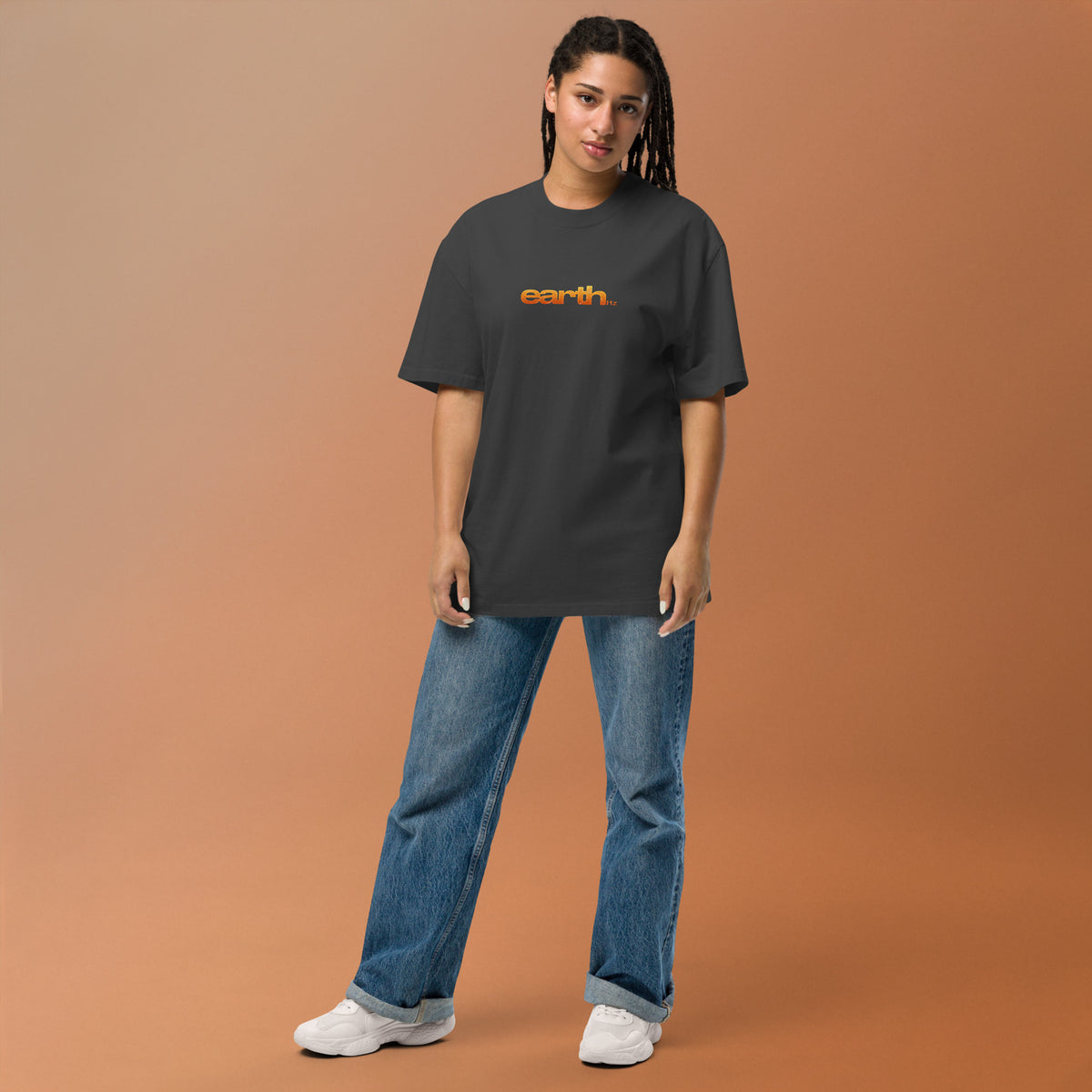 earth Hz CATALYST Autumn Edition tee, faded black, front