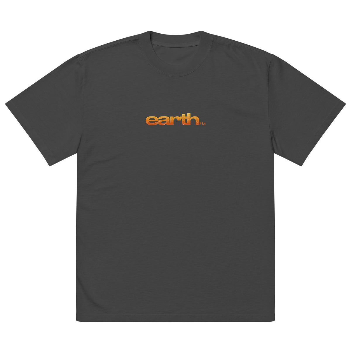 earth Hz CATALYST Autumn Edition tee, faded black, front