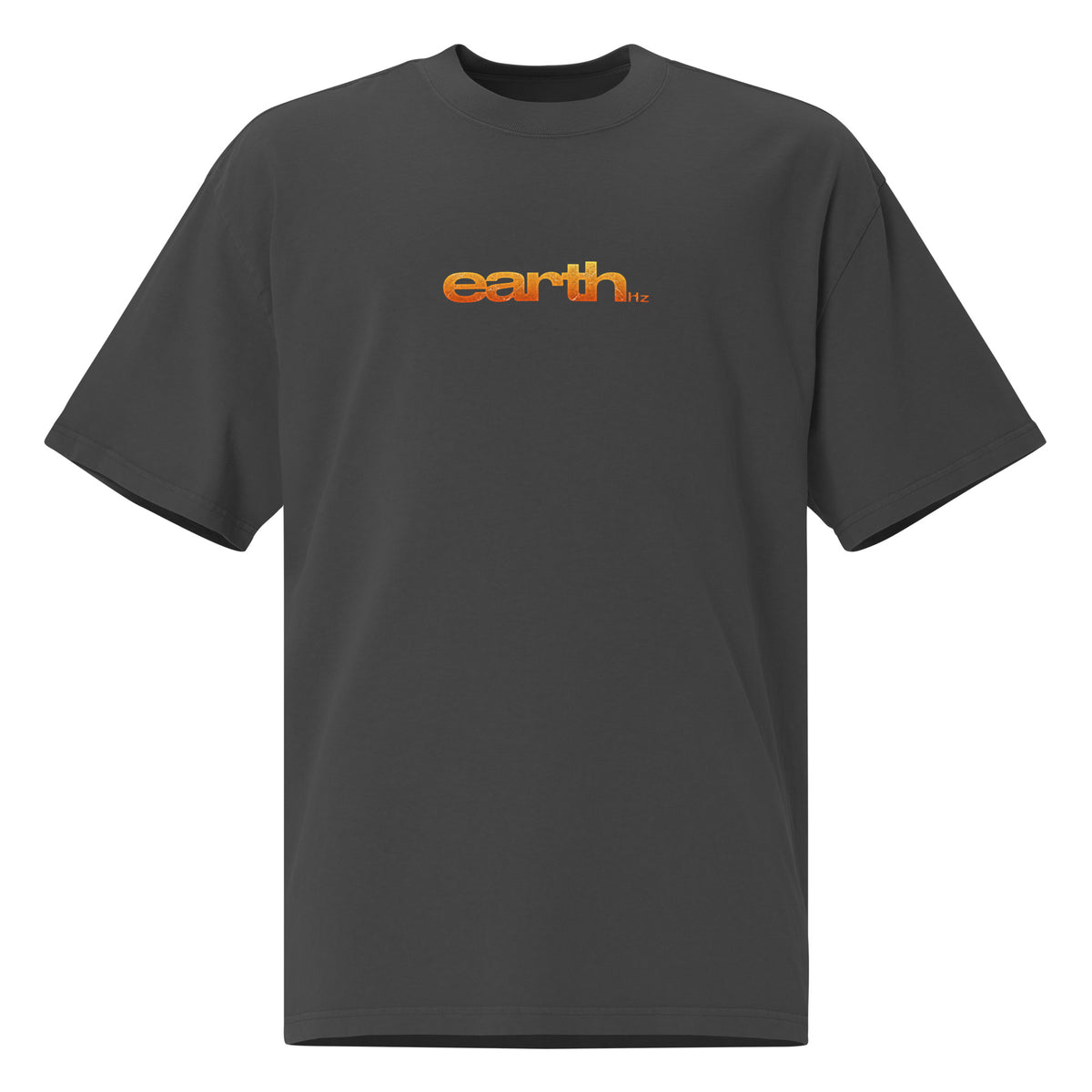 earth Hz CATALYST Autumn Edition tee, faded black, front