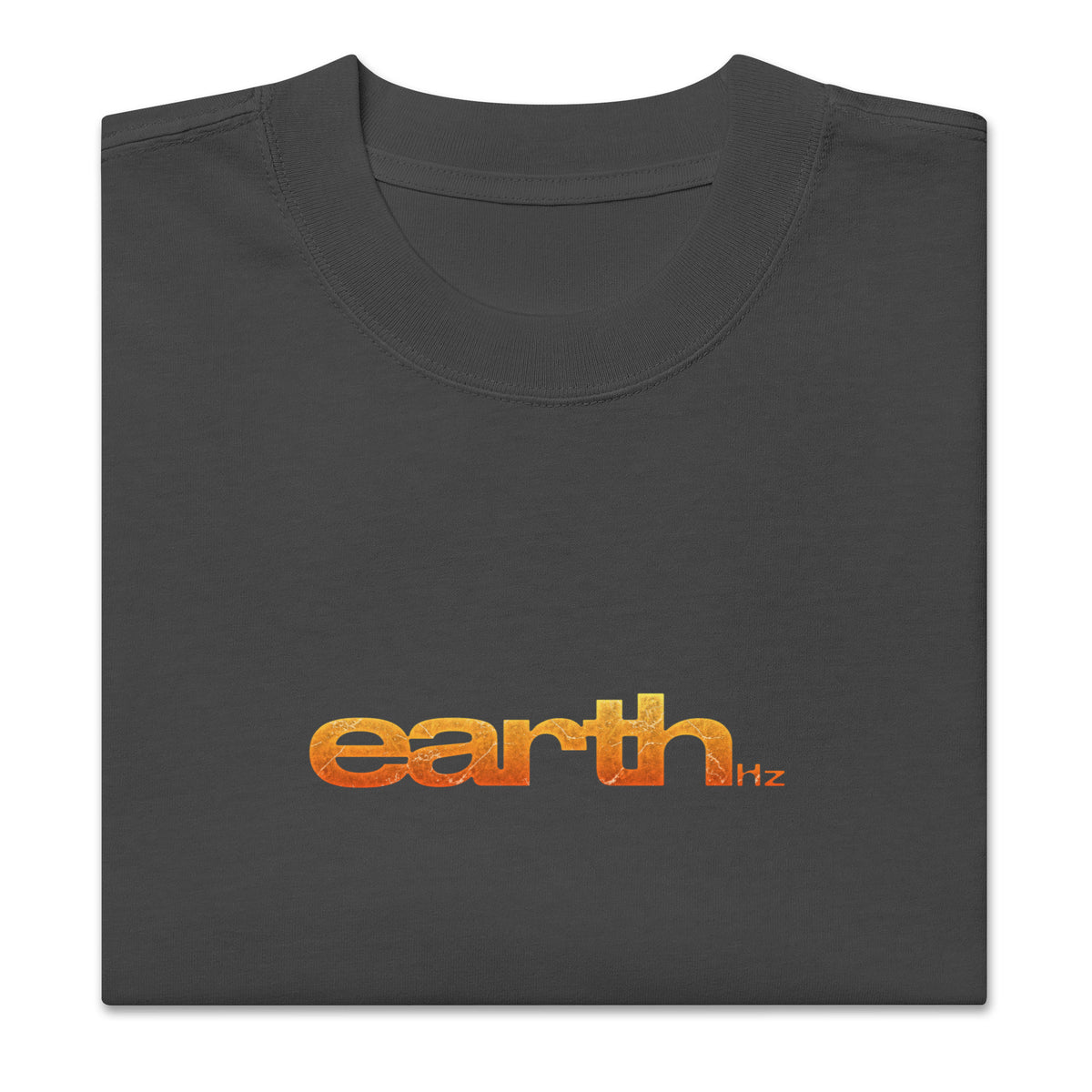 earth Hz CATALYST Autumn Edition tee, faded black, front