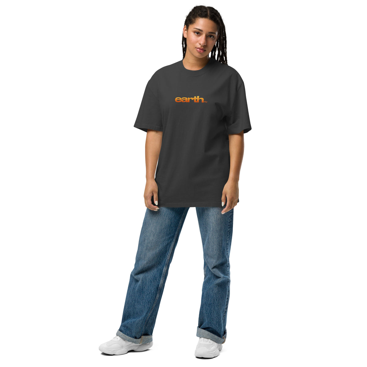 earth Hz CATALYST Autumn Edition tee, faded black, front
