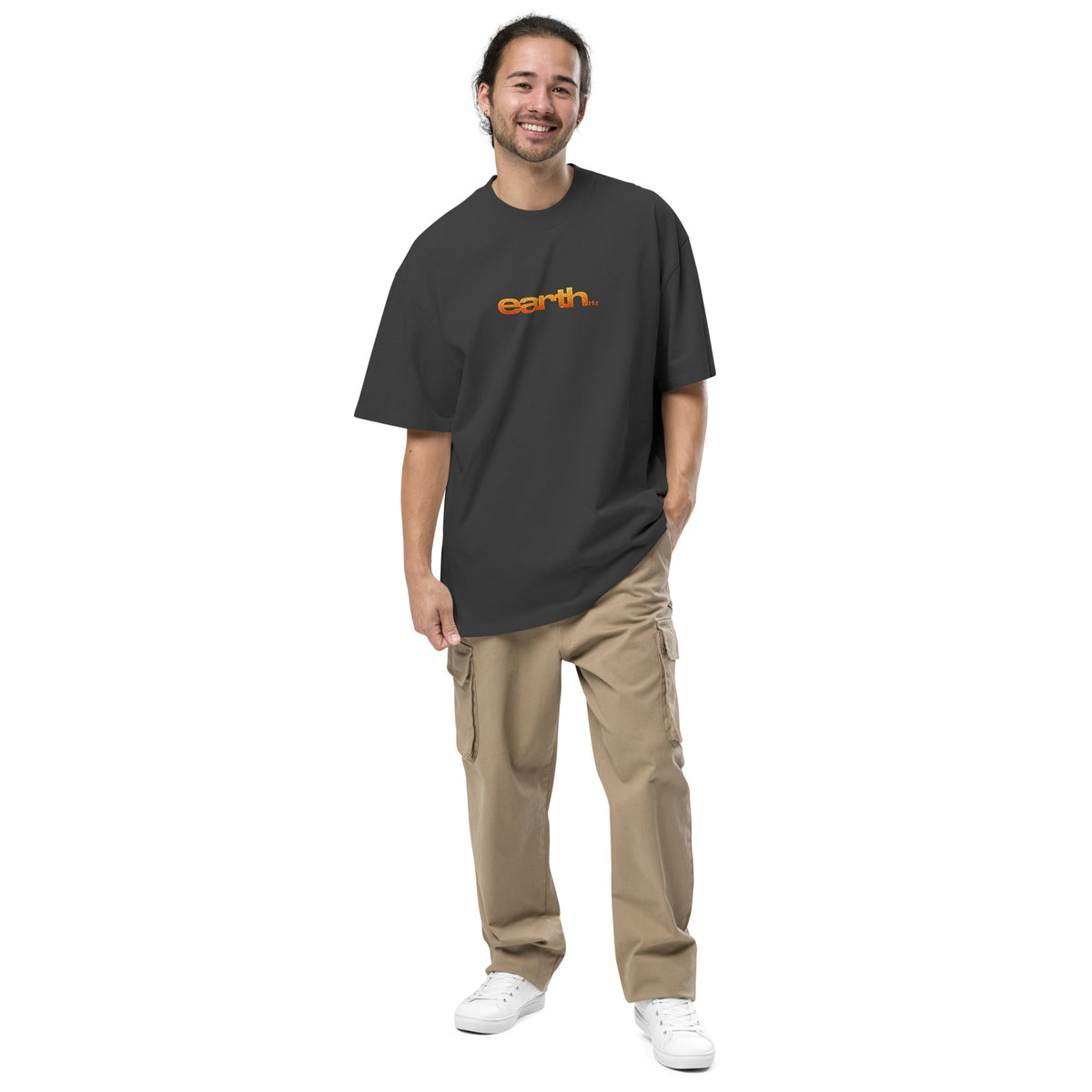 earth Hz CATALYST Autumn Edition tee, faded black, front