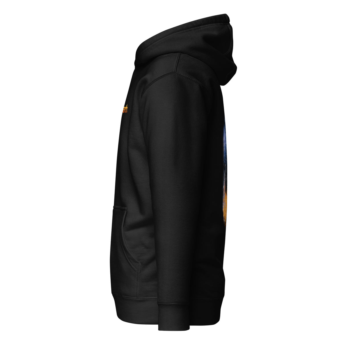 earth Hz CATALYST Autumn Edition hoodie, black, left side